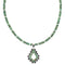 Southwestern Turquoise And Genuine Sterling Silver Necklace Set AX96115